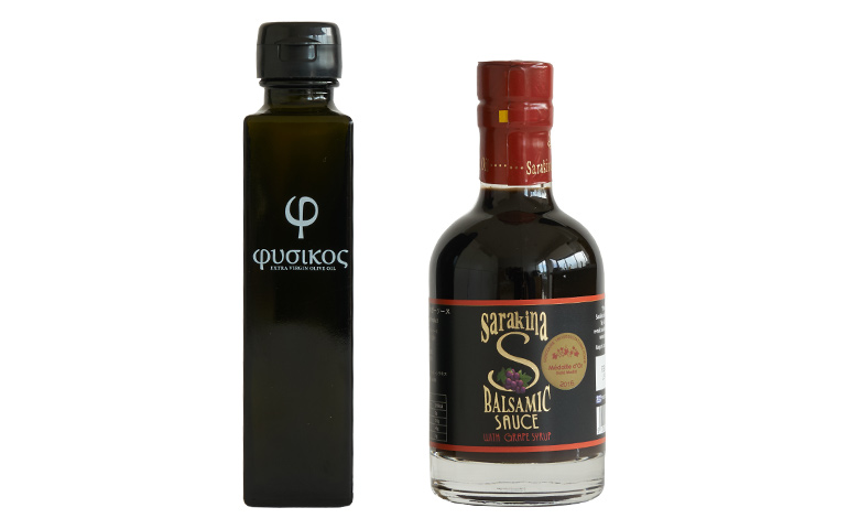 『フシコス』ギフト オリーブオイル135g瓶&バルサミコソース