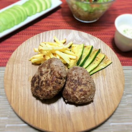 ギリシャ風ハンバーグ