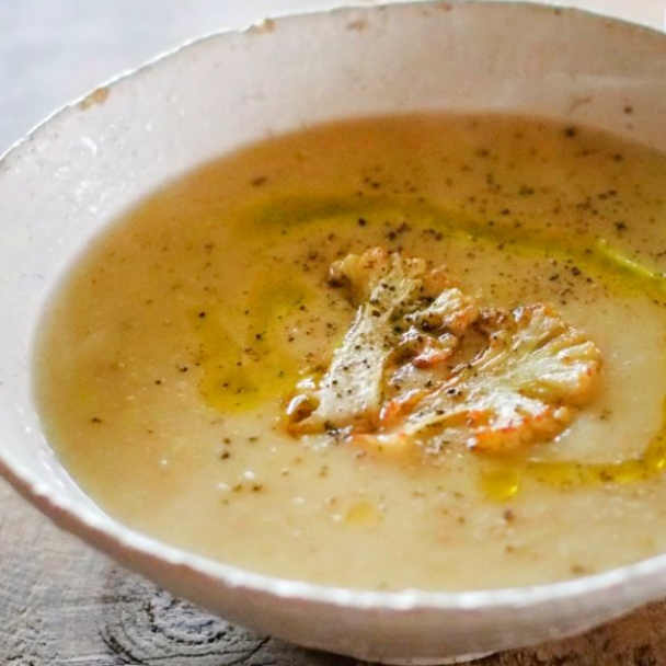 栄養満点カリフラワーのスープ